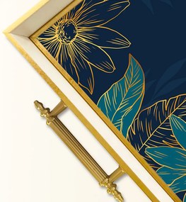 Üveg tálca, 38×24 cm – TPB9772