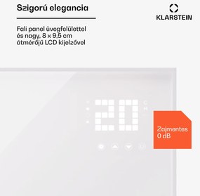 Klarstein Wonderwall Smart Bornholm, infravörös hősugárzó, 120 x 80 cm, 980 W, applikáció