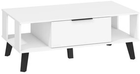 Dohányzóasztal Shela SVN-05 (fehér + fehér fényes). 780634