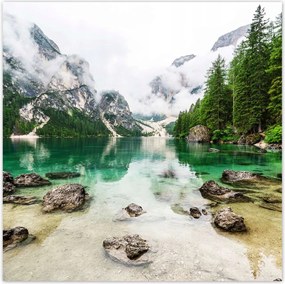 Poszterek 100x100 Hegyi tó