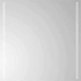 vidaXL LED-es fürdőszobatükör 60x60 cm