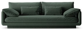 Sötétzöld kanapé 220 cm Torino – Micadoni Home
