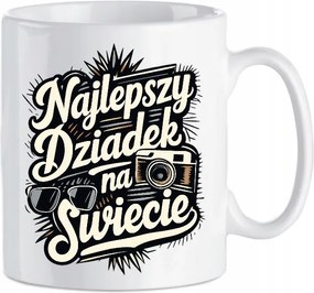 Kerámia bögre A világ legjobb nagypapája Divatos ajándék nagypapának