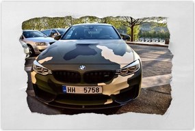 Poszterek 120x80 Tengerkék Bmw M4