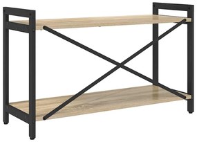 Könyvszekrény sonoma tölgy 80 x 30 x 48.5 cm Faanyag