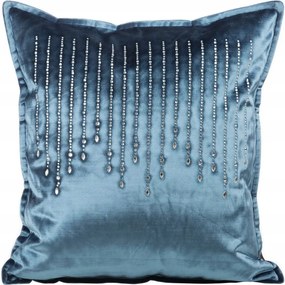 Dekoratív párnahuzat ROYAL-1 45x45 kék