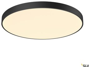 SLV 1001890 MEDO Kerek Mennyezeti Lámpa Fekete LED IP20