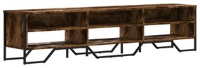 füstös tölgy színű szerelt fa TV-szekrény 180 x 34 x 41 cm