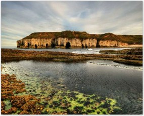 Poszterek 50x40 Felhők a szikla felett