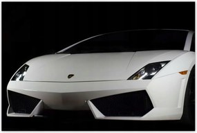 Poszterek 120x80 Fehér sportautó