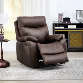 Relax fotel barna vintage szövetkárpittal. TV-4092 BR3