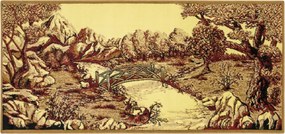 Makata Falikép Nappaliba Tájkép Híd Weltom 100x210 cm