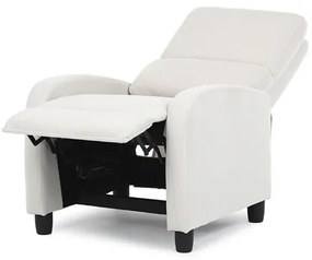 Bézs kordbársony relax fotel. TV-4011 BGE2