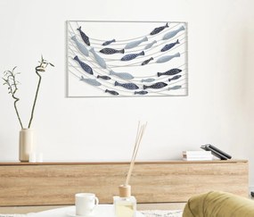 Fali panel pesci 96,5x1,5x61cm