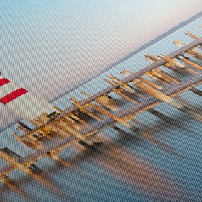 Világítótorony hajnalban (150x105 cm)