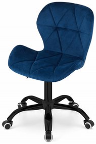 NOTO VELVET sötétkék irodai szék