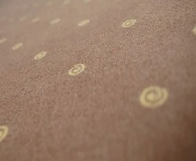 Szőnyeg 117x150 cm Chic barna Pöttyös Irodai