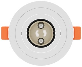 Recessed Spotlights 6 db Kerek GU10 Fehér Ø91 mm