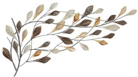 Ramo fehér-barna fali dekoráció, szélesség 115,5 cm - Mauro Ferretti