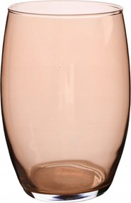 Modern üveg virágváza Tyra 20 cm narancssárga ajándék