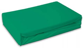 Zöld Menthol frottír gumis lepedő 180x200 cm