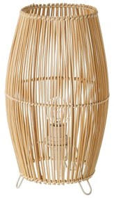 Natúr színű bambusz asztali lámpa bambusz búrával (magasság 29 cm) Natural Way – Casa Selección