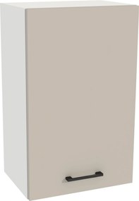 Konyhaszekrény felső 45/72 Capri korpusz fehér front kasmír matt