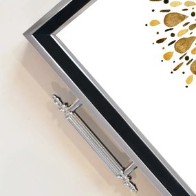 Üveg tálca, 38×24 cm – TPG9802
