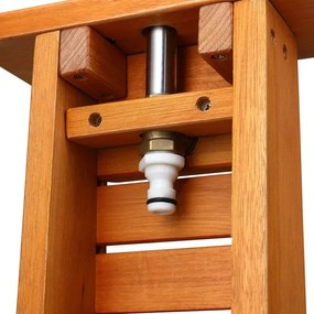 Deuba Eukaliptuszból készült kerti zuhany