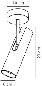 DFTP by Nordlux - Spotlámpa MIB 1xGU10/8W/230V fehér