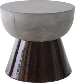 Leros kerti lerakóasztal