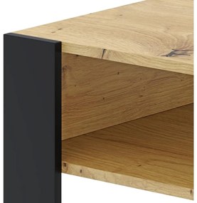 Dohányzóasztal Corosta 2 (artisan tölgy + fekete) . 1097158