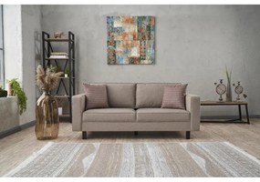 Kétszemélyes kanapé Kale Linen - Krém