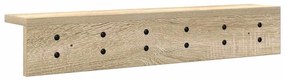 Fali Kabáthorog sonoma tölgy 60 x 10.5 x 10.5 cm Faanyag
