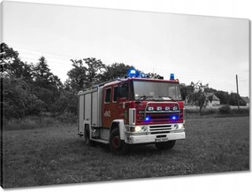 Vászonkép 90x60 Tűzoltóautó