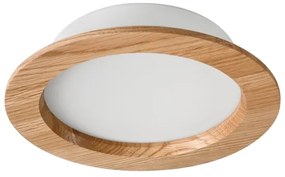 LED Beépíthető lámpa WOODY SPOT LED/16,5W/230V 4000K tölgy ø 18,5 cm