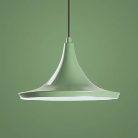 Csillár zsinóron TOM 1xE27/40W/230V zöld