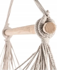 PALAK bézs függőszék fekete állvánnyal