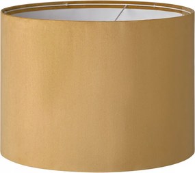 Ikea Molnskikt lámpaernyő, sötétsárga bársony, 42 cm