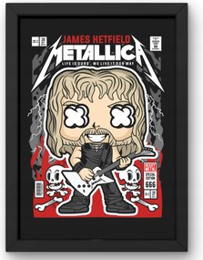 Funko James Hetfield Metallica poszter A4-es méret
