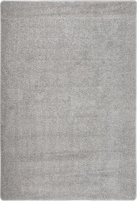 vidaXL világosszürke csúszásmentes bozontos szőnyeg 120 x 170 cm