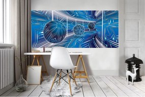 Fotótapéta Kozmikus alagút Absztrakt Technológia Kozmosz 250x104 +ragasztó