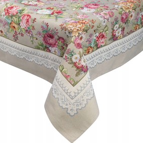 Abrosz dekoratív faliszőnyeg 140x180 Eurofirany olíva rózsaszín