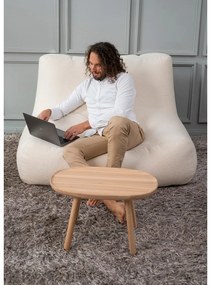 Sötétszürke babzsákfotel Sofa Tube – SLOWDOWN