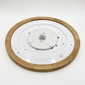 Brilagi - LED mennyezeti lámpa BELLADONNA LED/36W/230V átm. 50 cm krémszínű/tölgy