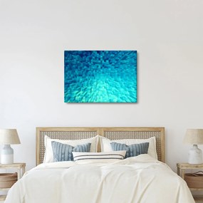Absztrakt kocka kép (70x50 cm)