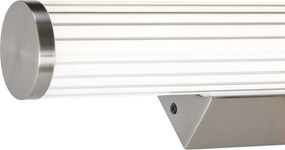 Retro fali lámpa gunmetal 40,4 cm LED-del IP44 - Coco