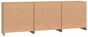 Oldalszekrények 3 pcs kézműves tölgy 70 x 41 x 75 cm Faanyag