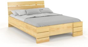 Franciaágy 160 cm Lorenskog High (borovi fenyő). Akció -28%. 800244