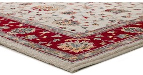 Piros-krémszínű szőnyeg 200x290 cm Classic – Universal